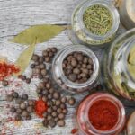 spices, jars, herbs